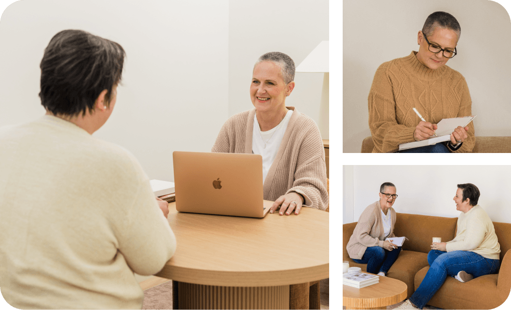 payment options for julie davidson mentoring 1 on 1 coaching program laptop image